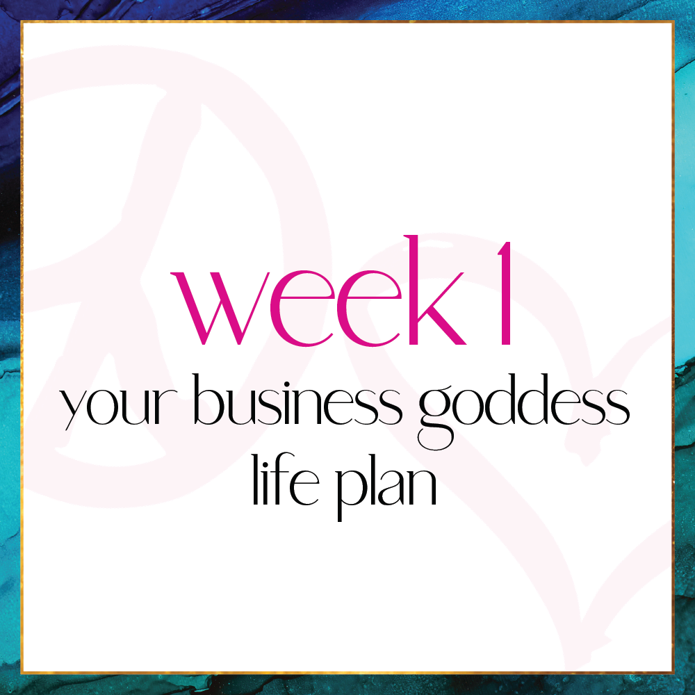 YB - Goddess Life Plan Program Icons_Week 1